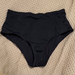 CUUP Black High-Waisted Bikini Bottoms